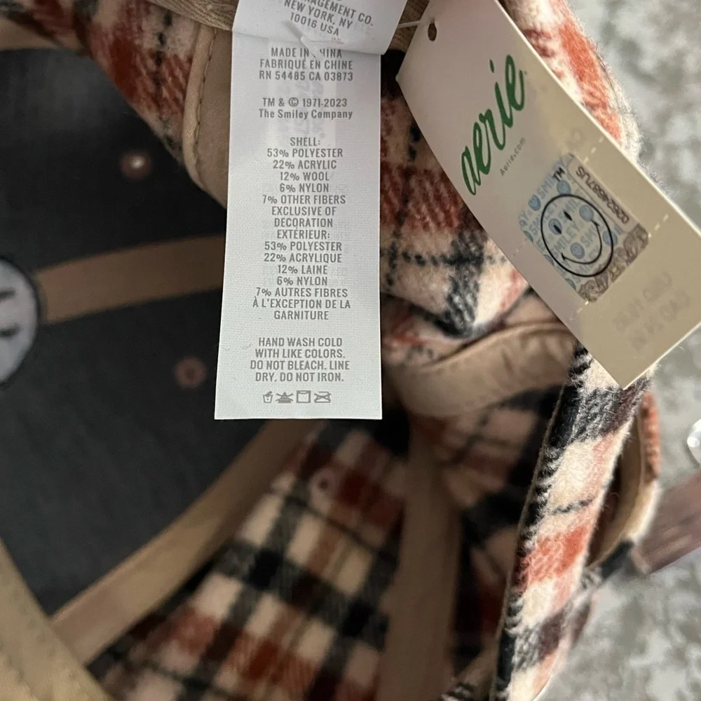 NWT Aerie Smiley Baseball Hat